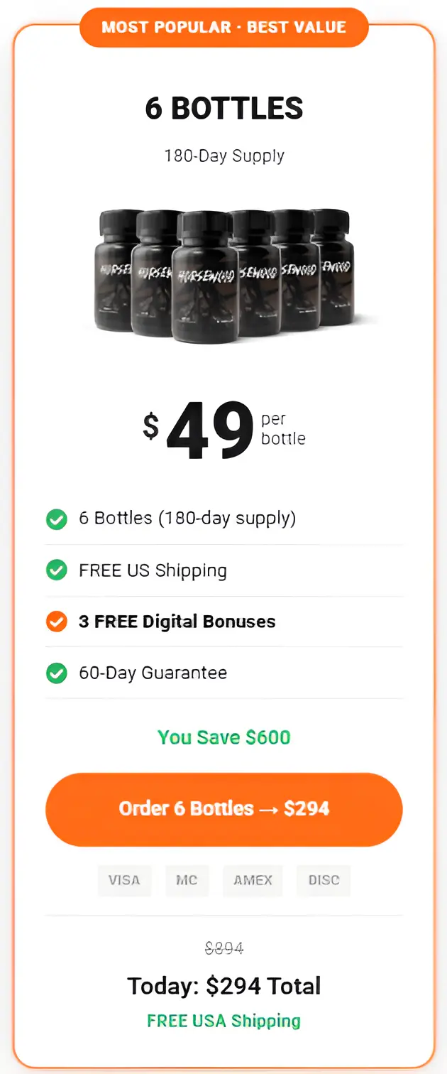 HorseWood 6 Bottles pricing